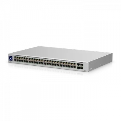Коммутатор Ubiquiti USW-48-EU, 48×1GbE RJ45, 4×SFP, 1U