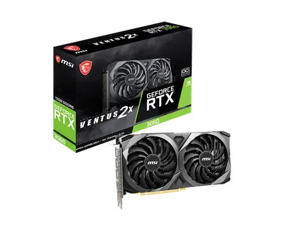 Видеокарта MSI GeForce RTX 3060 VENTUS 2X 12G