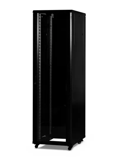 Шкаф Пожтехкабель-СКС 204-015, напольный, 19", 42U, 2055x600x800мм