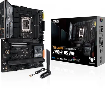Материнская плата ASUS TUF GAMING Z790-PLUS WIFI, LGA1700, DDR5, ATX