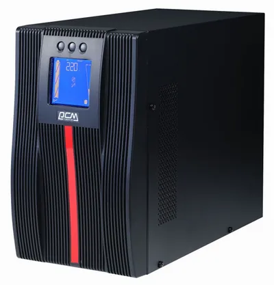 ИБП Powercom MACAN MAC-2000-NNC-001, On-Line, 2000ВА/2000Вт, Tower