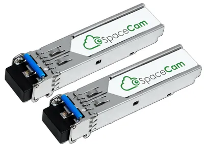 Модуль SFP SpaceCam SC-SFP-I-G-SC-SM3-1310/1550-2, промышленный, пара, SM, 3км