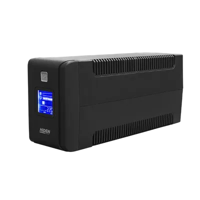 ИБП HIDEN ULS800C, 800ВА/480Вт, линейно-интерактивный, 2×Schuko, LCD