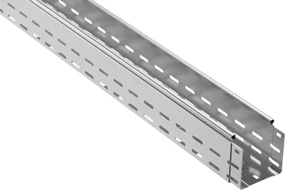 Лоток перфорированный IEK CLP10-100-100-100-3, 100×100×3000, сталь 1,0мм