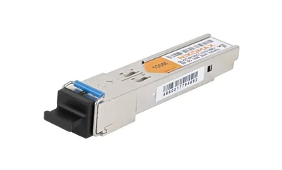 Трансивер SFP NIKOMAX GL-OT-SF14SC1-1310-1550-I, 155Мбит/с, WDM, 20км, SC, -40…+85°C