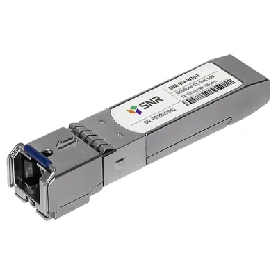 SNR SNR-SFP-W35-3 Одноволоконный модуль, SFP WDM 1000Base-BX, разъем SC, рабочая длина волны Tx/Rx: 1310/1550нм, дальность до 3км (6dB), с поддержкой функции DDM