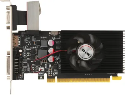 Видеокарта AFOX AF240-1024D3L2-V2, GeForce GT 240, 1ГБ DDR3