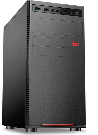 Компьютер iRU 2170060, Intel Core i3-12100F, 8 ГБ, 256 ГБ SSD, GT 610