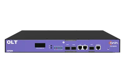 OLT C-DATA FD1602S-B1, 2×GPON, 2×GE, 1×SFP+, 1U