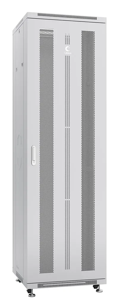 Шкаф серверный Cabeus ND-05C-42U60/100, 42U, 600×1000мм, перфорированный, серый