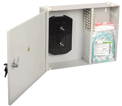 Кросс оптический ITK FOBX24-N-24SCUS50, настенный, 24×SC Simplex, MM OM2