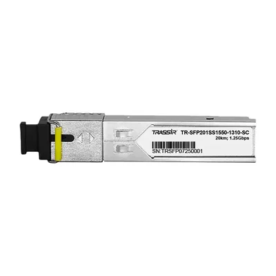 SFP-модуль Trassir TR-SFP201SS1550-1310-SC, WDM, одномодовый