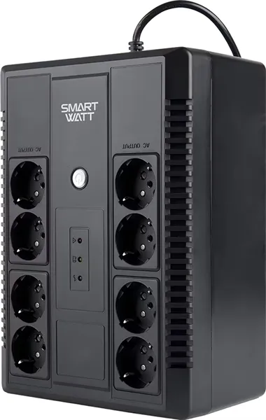 ИБП SMARTWATT UPS SAFE PRO 1050, 1050/600 ВА/Вт, линейно-интерактивный