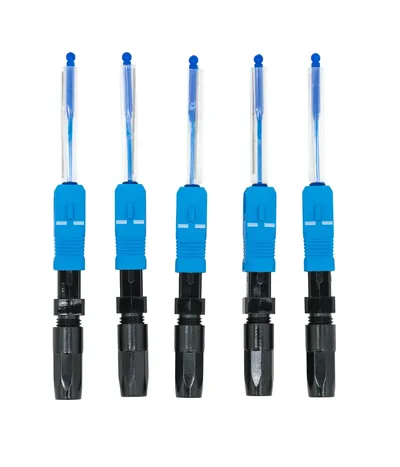 Разъем оптический FiberFox SC-G657A1-UPC-30-5, SC/UPC, Splice-On, 5 шт.