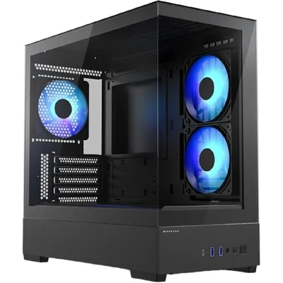 Корпус Accrod ACC-MT210B-G01, Minitower, micro-ATX/mini-ITX