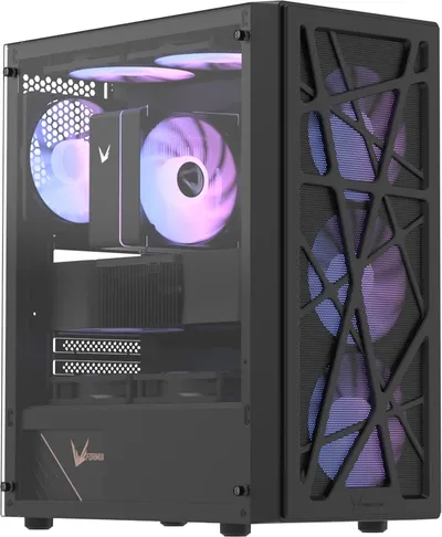 Корпус FORMULA MANA BLACK V2, ATX, без БП, черный