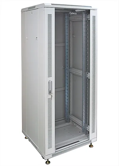 Шкаф Cabeus SH-05C-42U60/80, 42U, 600×800 мм, серый