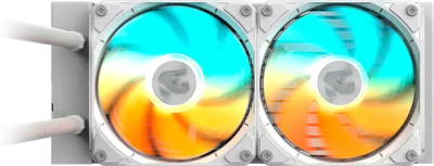 Жидкостная система охлаждения GIGABYTE Gaming GME 240I 2 x 120mm ARGB Fan, LGA 1200, LGA 1700, LGA 1851, AM5, AM4