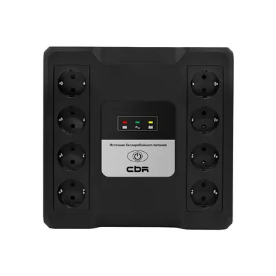 Повреждение упаковки ИБП CBR CRYSTAL CTL-600 [Line Interactive, 600 VA / 360 W  8 x EURO, 8 с резервированием и фильтрацией, Breaker] (CTL-600B-8F-LDK)