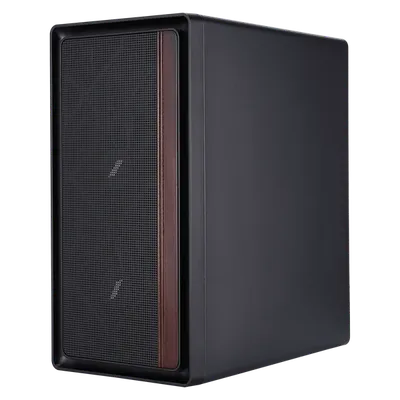 Компьютерный корпус mATX 1STPLAYER WD1 Black WD1-BK-3F без БП, USB 3.0, USB 2.0