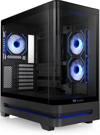 Корпус Thermaltake Arcus 290 TG CA-11R-00M1WN-00, ATX, без БП, черный