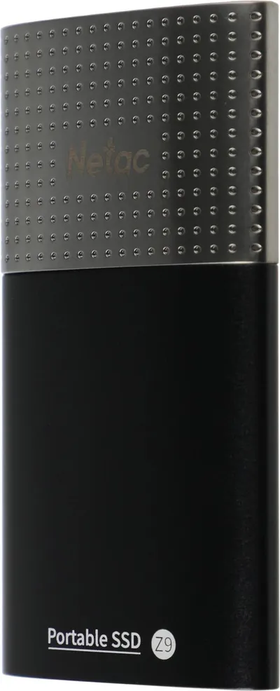 SSD Netac NT01Z9-500G-32BK, 500ГБ USB 3.2 Gen 2 Type-C