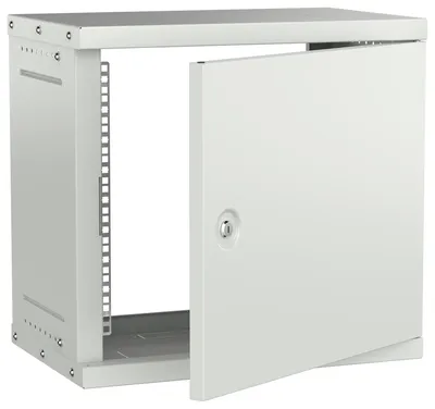 Шкаф настенный ITK LWE3-09U53-MF-G, 9U, 550×350мм, металлическая дверь