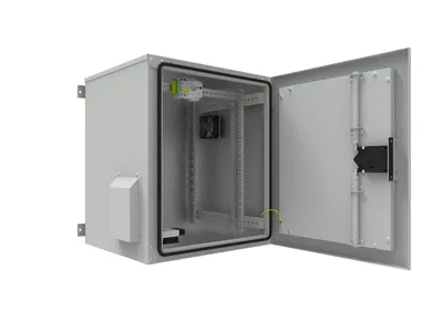 Шкаф уличный SNR SNR-OWC-186060-CHM, 18U, 600мм, IP54, настенный
