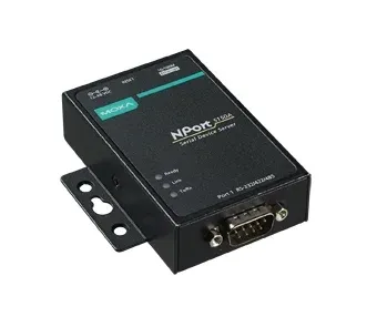 NPort 5130A-T 1-портовый усовершенствованный асинхронный сервер RS-422/485 в Ethernet с расширенным диапазоном температур MOXA