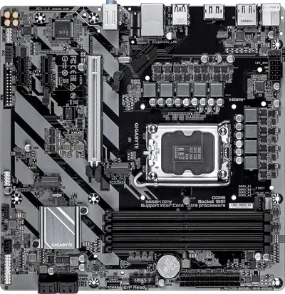 Материнская плата Gigabyte B860M D3W, LGA1851, DDR5