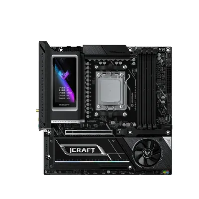 Повреждение упаковки MAXSUN MS-iCraft X870M (Socket AM5, mATX, 4*DDR5(192Gb), DP/HDMI, 2*SATA3, 3*M.2, 1*PCIEx16, 2* Type-C, 2*USB 2.0, 6*USB 3.2, LAN 1*5G, SPDIF, WiFi7,  RTL)