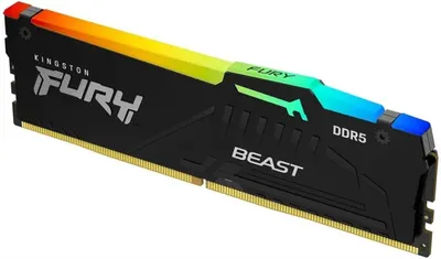 Оперативная память Kingston KF560C30BBEA-32, DDR5, 32ГБ, 6000MHz, CL30, RGB