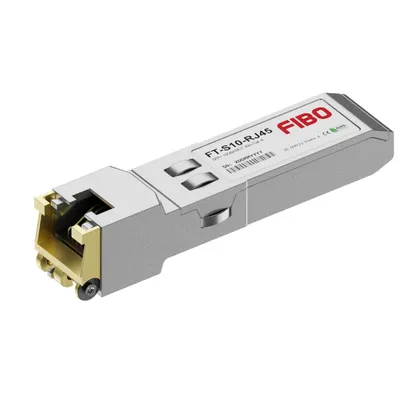 Трансивер FIBO FT-S10-RJ45M(30m), SFP+, 10G, RJ45, 30м