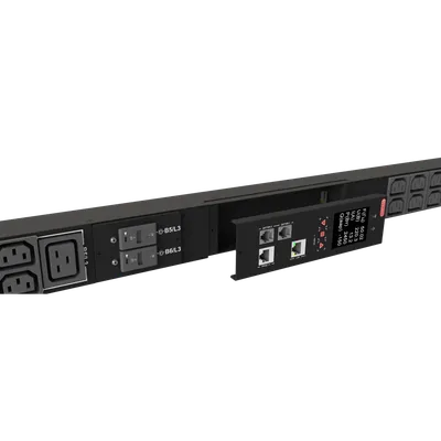 Блок розеток Elemy iPDU-6031, ZeroU, 400 В, 32 А, 36×C13, 6×C19