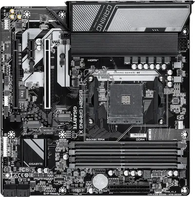 Материнская плата Gigabyte B550M GAMING X, AM4, B550, DDR4, mATX