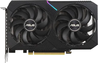 Видеокарта ASUS DUAL-RTX3060-O12G-V2, 12 ГБ GDDR6, PCIe 4.0