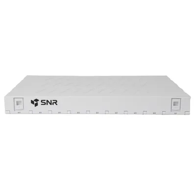 Кросс оптический SNR SNR-ODF-24RPD-16LC/DPX-P, 19", 16 портов LC Duplex, 1U