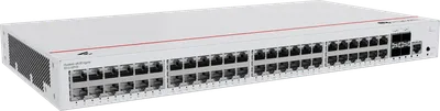 S310-48P4S - Коммутатор, Huawei, S310-48P4S, Управляемый L2+/L3 Lite, 48 портов 10/100/1000M RJ-45, 4 порта SFP, 380W PoE+, стоечный