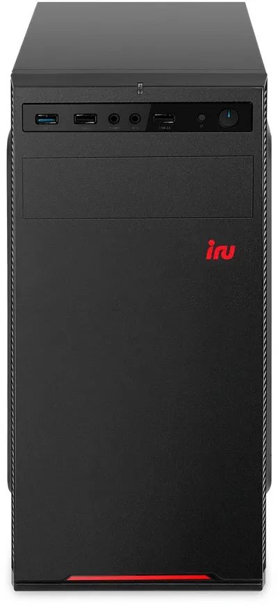 ПК IRU Planio 310H6SO MT i3 13100F (3.4) 16Gb SSD500Gb GT610 2Gb без ОС GbitEth 400W черный (RUS) (2195339)