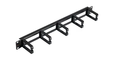 Органайзер кабельный Nikomax NMC-OP530H-1U-BK-2, 1U, глубина 53мм, 2шт
