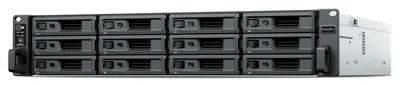 СХД Synology RS2423RP+II, 2U/12bay, 2×GbE+1×10GbE, RAID 0/1/5/6/10