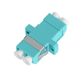Адаптер оптический NIKOMAX NMF-OA2M3-FN-LCU-LCU-AQ-2, LC/UPC, OM3, двойной