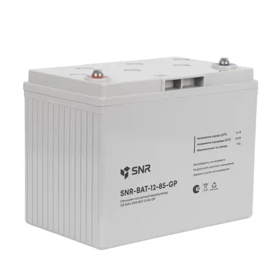 Аккумулятор SNR SNR-BAT-12-85-GP, 12 В, 85 А·ч, AGM