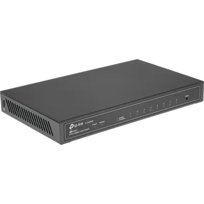 Коммутатор TP-Link SG2008, Smart, 8×1GbE, настольный