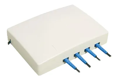Розетка оптическая SNR SNR-FDB-04C, 4 порта, SC/LC