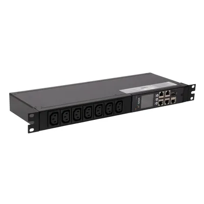 Блок розеток PDU SNR SNR-PDU-A-14A-CB16L1, интеллектуальный, 14×C13, 16А, 1U, 19"