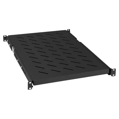 Полка Cabeus JE05-1000-BK, выдвижная, 1U, 1000 мм, чёрный