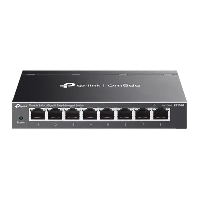 Коммутатор TP-Link ES208G Omada, 8×1GbE, Easy Managed