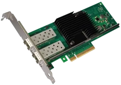 Сетевая карта Intel EX710DA2G1P5, X710-DA2, 10GbE/1GbE, 2×SFP+
