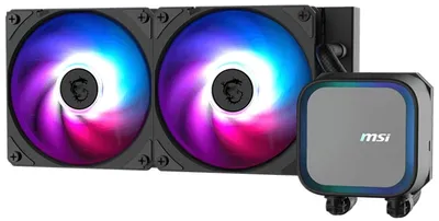 СВО MSI MAG CORELIQUID A13 240, 240мм, ARGB, 2×120мм